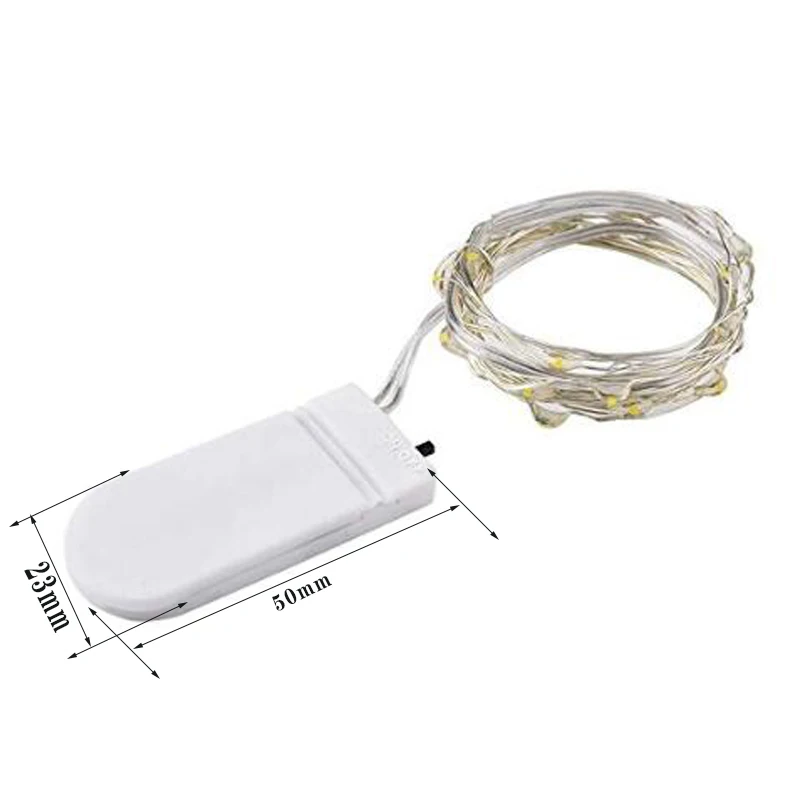 10 шт. декоративный светодиодный светильник включая батарею Micro led string/Сказочный s