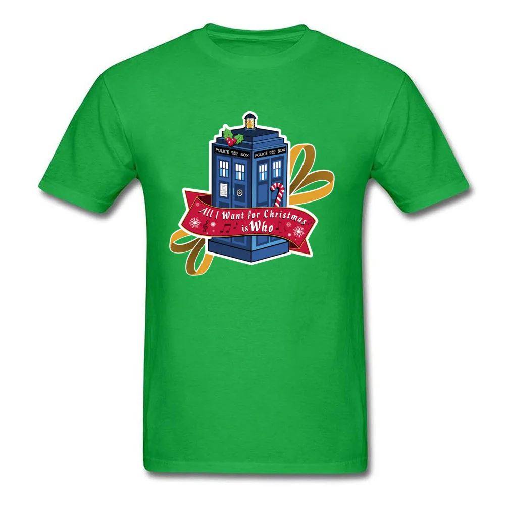 Classic Street Labor Day Pure Cotton Round Neck Men Tops Shirts Geek Tee Shirts Family Short Sleeve T Shirt Wholesale all i want for christmas is who 4973 green