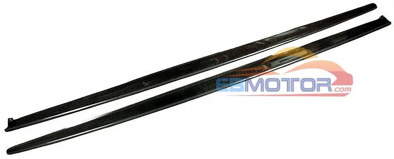 P style Real Carbon Fiber side skirts Extensions For BMW 4-Series F32 F33 F36 420i 428i 435i M sport 2014UP