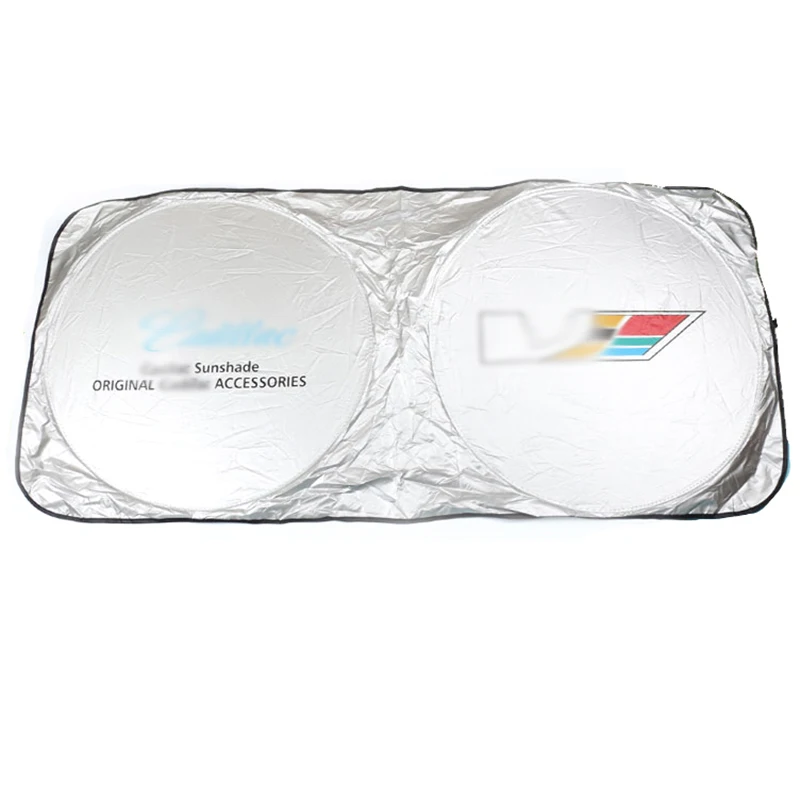 

for Cadillac Car Windshield Cover Automobile Sunshade Shield for Windshield Visor Cover Summer Front Window Windscreen Cover