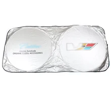 for Cadillac Car Windshield Cover Automobile Sunshade Shield for Windshield Visor Cover Summer Front Window Windscreen Cover