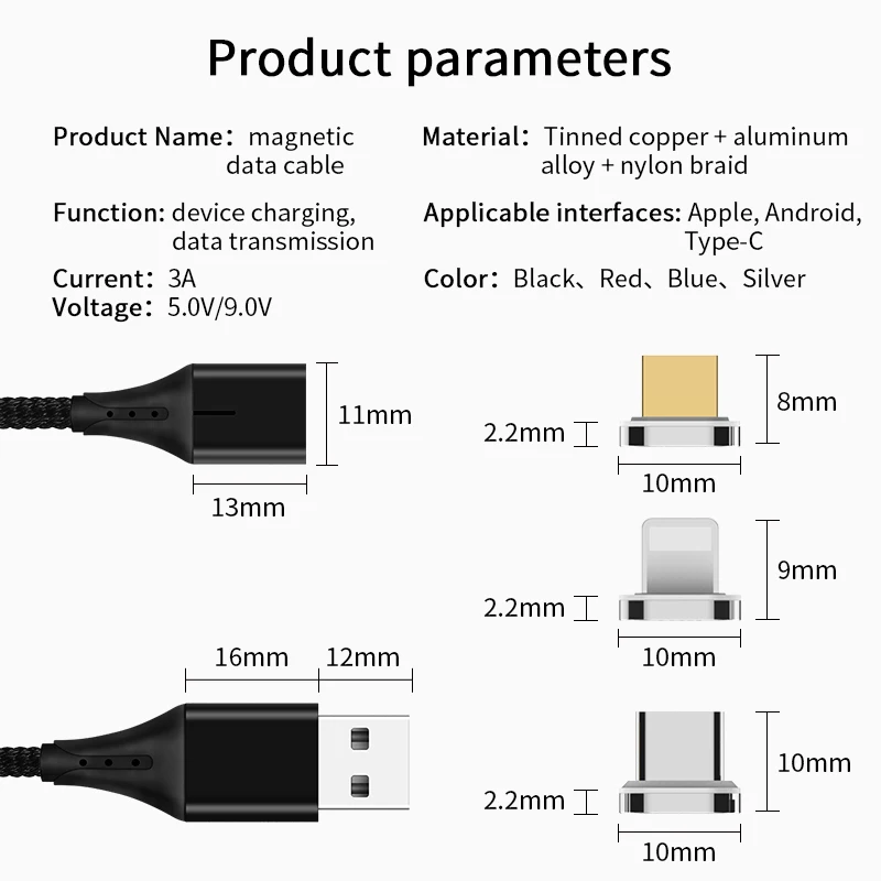 magnetic cable (15)