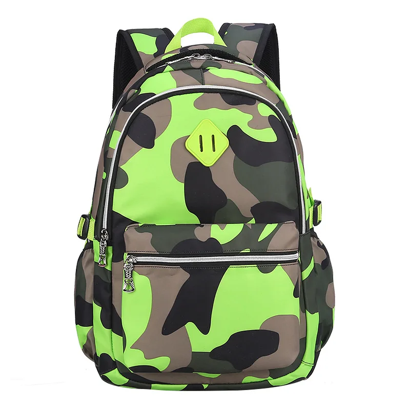 

Camouflage School Bag For Boys Primary Children Large Capacity casual School Bag Portfolio Grade 5-7 students Unisex Travel Pack