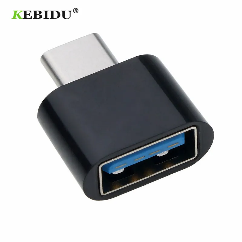 

kebidu USB 3.0 Type-C OTG Cable Adapter Type C USB-C OTG Converter USB Female to Type C Male Converter for Android Phones Newest