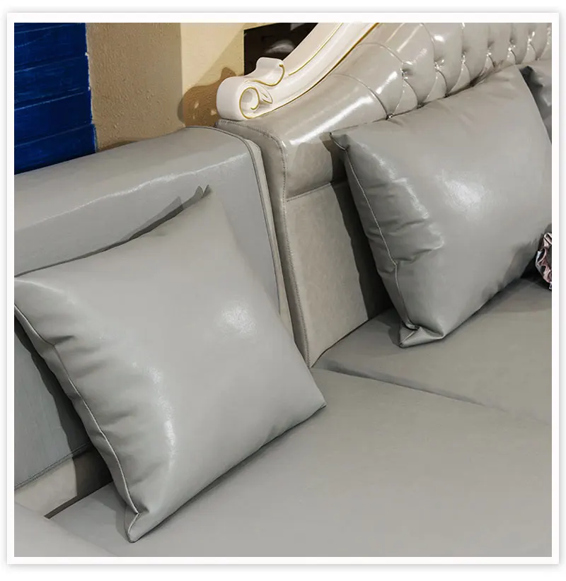 Европейский стиль серый Винтаж искусственная кожа Чехлы для диванов водонепроницаемый одноразовый секционный чехол fundas de диване Чехлы SP5182