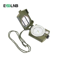 Профессиональный водонепроницаемый компас военный армейский компас Прицельный светящийся Компас для туризма кемпинга пешего туризма
