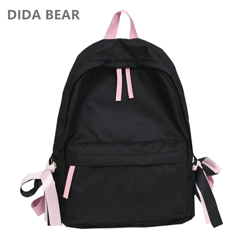 Waterproof Nylon Shoulder Bags Women Backpacks Female Rucksack School Backpack For Teenage Girls Fashion Travel Bag