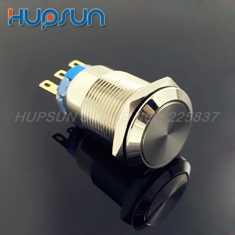 5pc waterproof metal 5v 12v push button normally open engine start latching switch | Обустройство дома