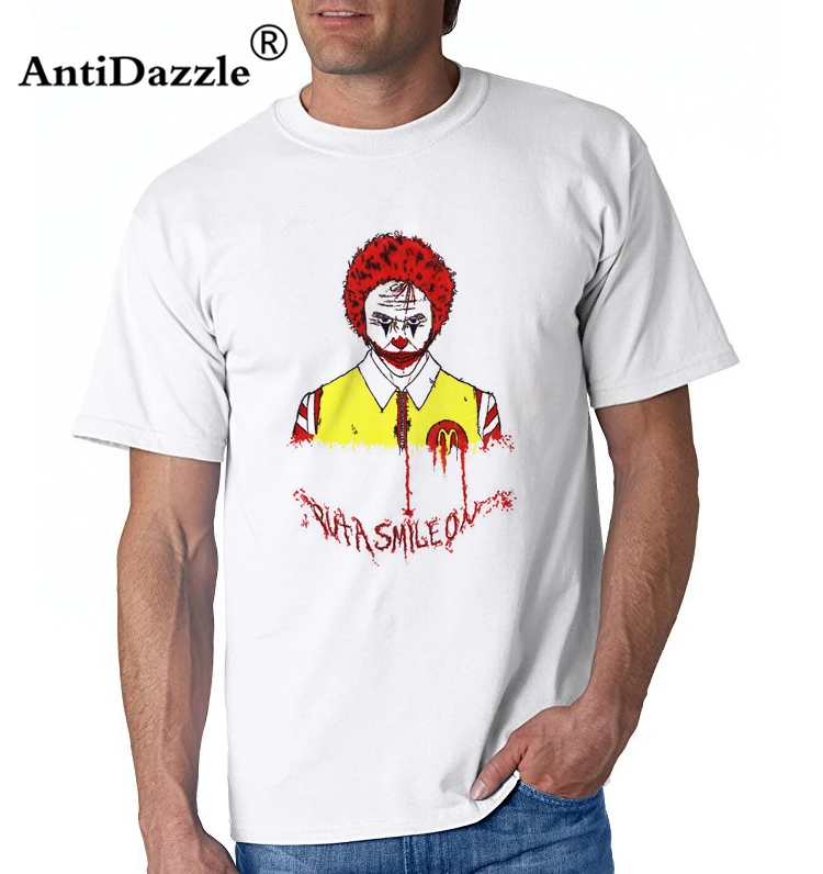 

Antidazzle The Joker Ronald Mcdonald - Batman Mens & Womens Tops short sleeve t shirt
