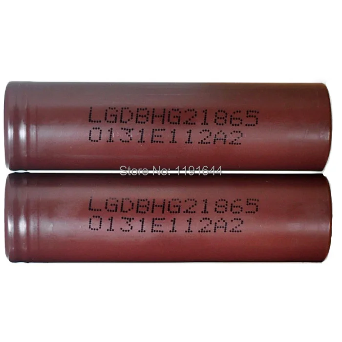 10 шт./лот подлинный аккумулятор 3,6 V 18650 INR18650 HG2 3000mAh High Drian 20A для LG