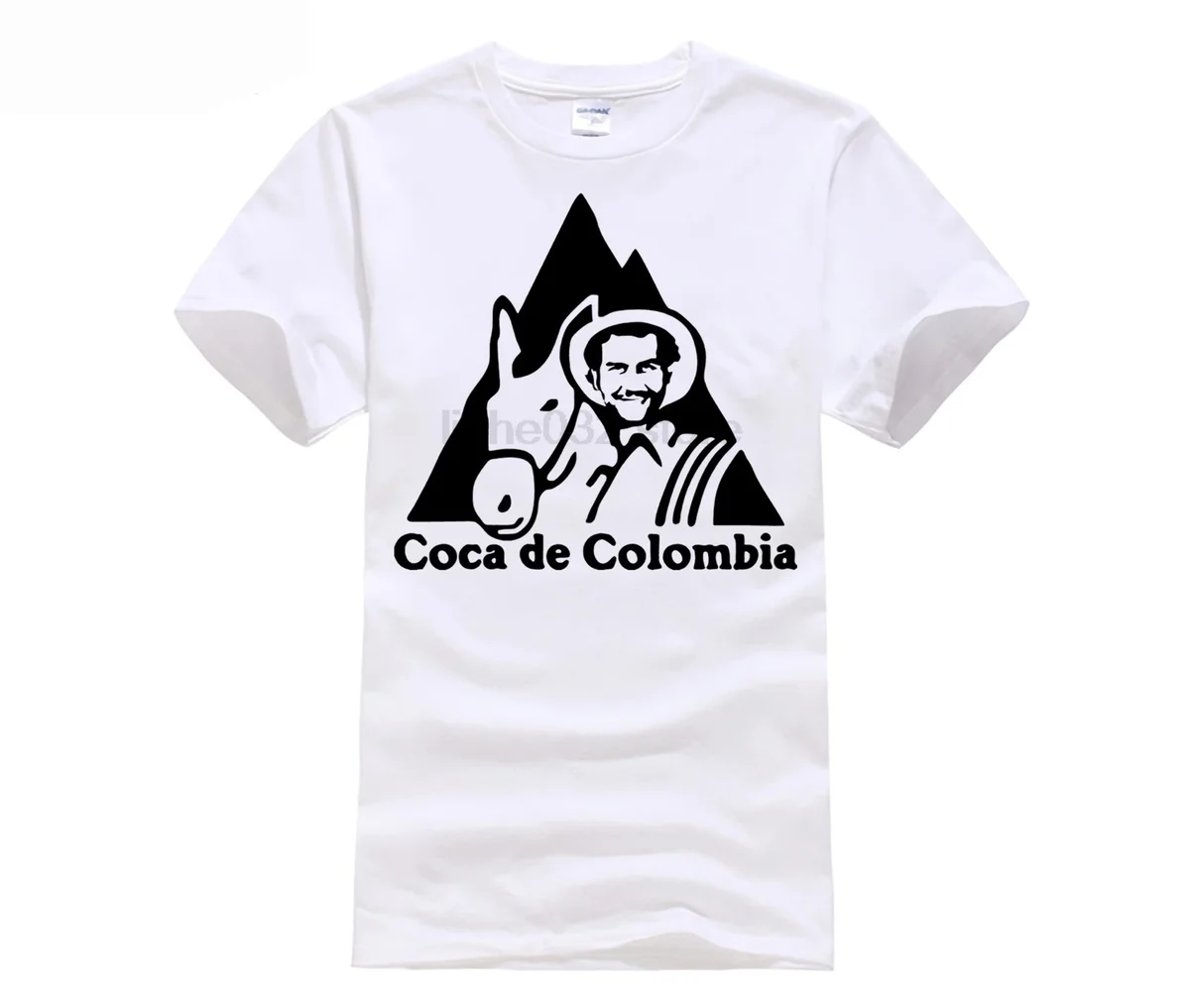 

Pablo Escobar T Shirt COCA DE COLOMBIA KOKAIN EL CHAPO WEED Gangster,mafia, T-Shirt Summer Fashion camisas Top Men