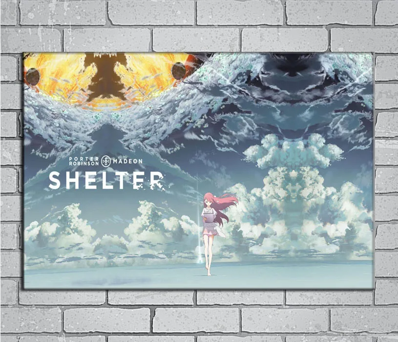 Прикроватный светильник Robinson Madeon Shelter музыка звезда холст постер на заказ 24x36 27x40