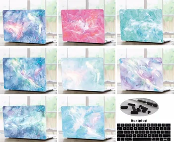 

Laptop Shell Case Keyboard Cover Skin Dust Plugs Set For 11 12 13 15" Apple Macbook Pro Air Retina Touch Bar A1706 A1708 A1707