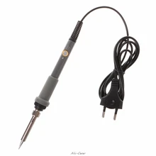 60 Вт регулируемый Электрический температурный пистолет сварочный паяльник инструмент 200-450 градусов ЕС вилка/США вилка