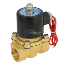 Высокое качество электромагнитный клапан дняо 3/4 » DC12V вода воздух нефтяной газ нормально закрытый пневматический электрический