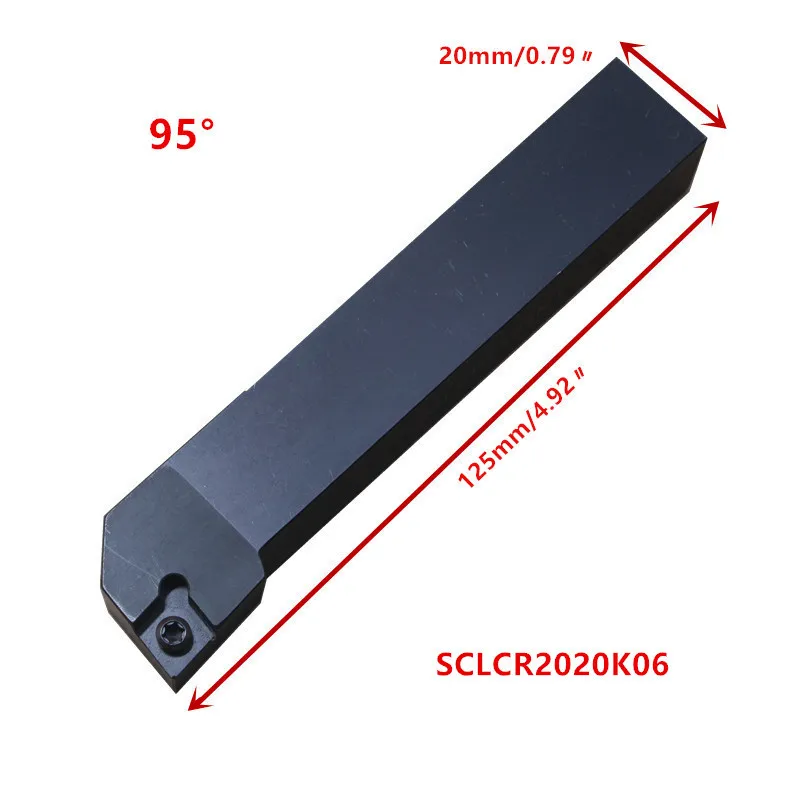 Держатель токарного инструмента SCLCR/SCLCL 10 мм 12 16 20 25 32 внешний токарный инструмент
