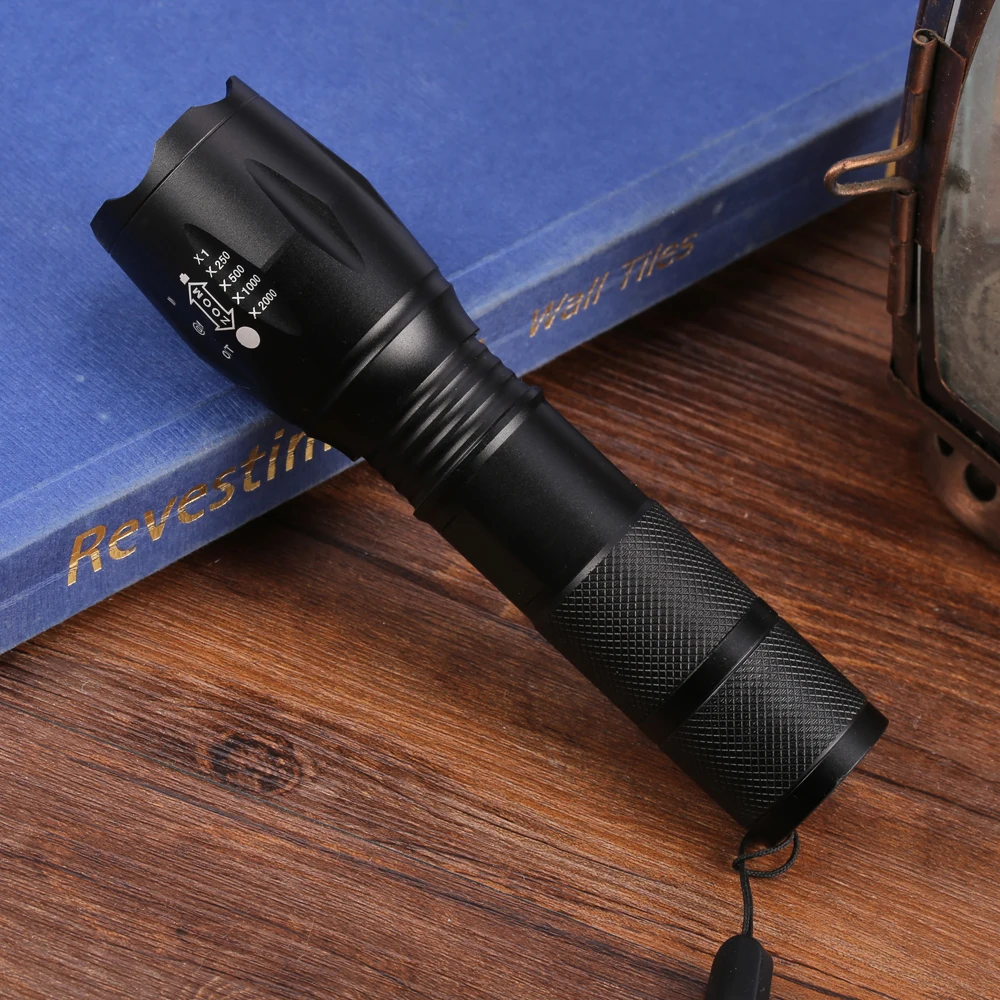 Lanternas e Lanternas xm-l t6 led lanterna zoomable Distância Focal : Ajustável