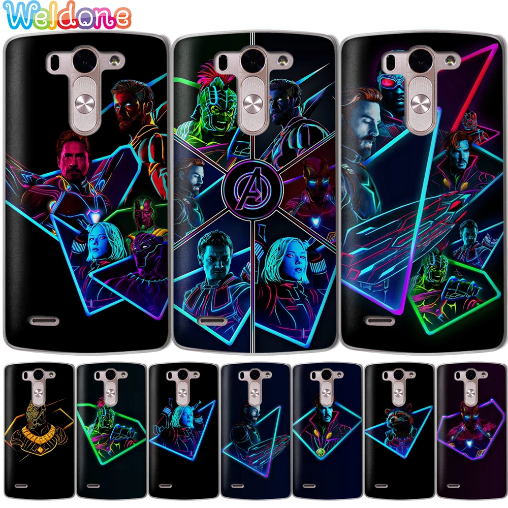 

Fashion Marvel Avengers Phone Case For LG Q6 Q7 G6 G7 V30 XPower 2 3 K10 K8 2018 2017 K9 K11 K7 G4 The avengers case Etui Cover