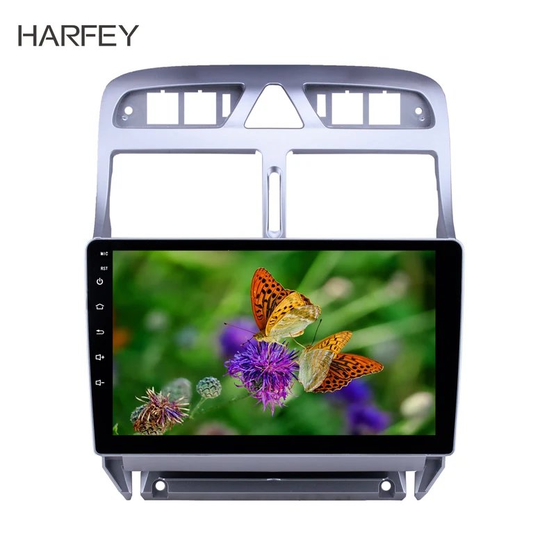 Harfey GPS навигация Автомагнитола стерео для Peugeot 307 2007 2008 2009-2011 2012 2013 с поддержкой