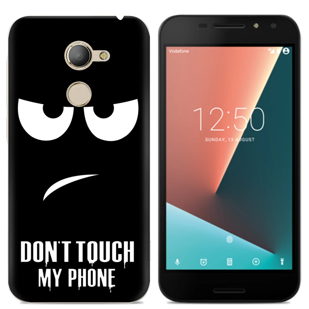 Vodafone Smart N8 Case silicone cover Cool pattern Cute animal Cartoon soft TPU case for Vodafone Smart N8 VFD610 cover 5.0\