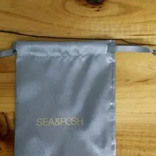 CBRL Атлас недорогая сумка-кисет индивидуальные украшения сумки оптом маленький мешочек для ювелирных украшений мешочек для подарка волос браслет туалетных принадлежностей