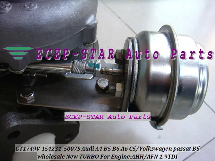 GT1749V 454231-5007 S 454231 028145702 H AR0110 турбо для audi A4 B5 B6 A6 C5 для Volkswagen VW Passat B5 97-Анн АФН 1.9L 1.9TDI