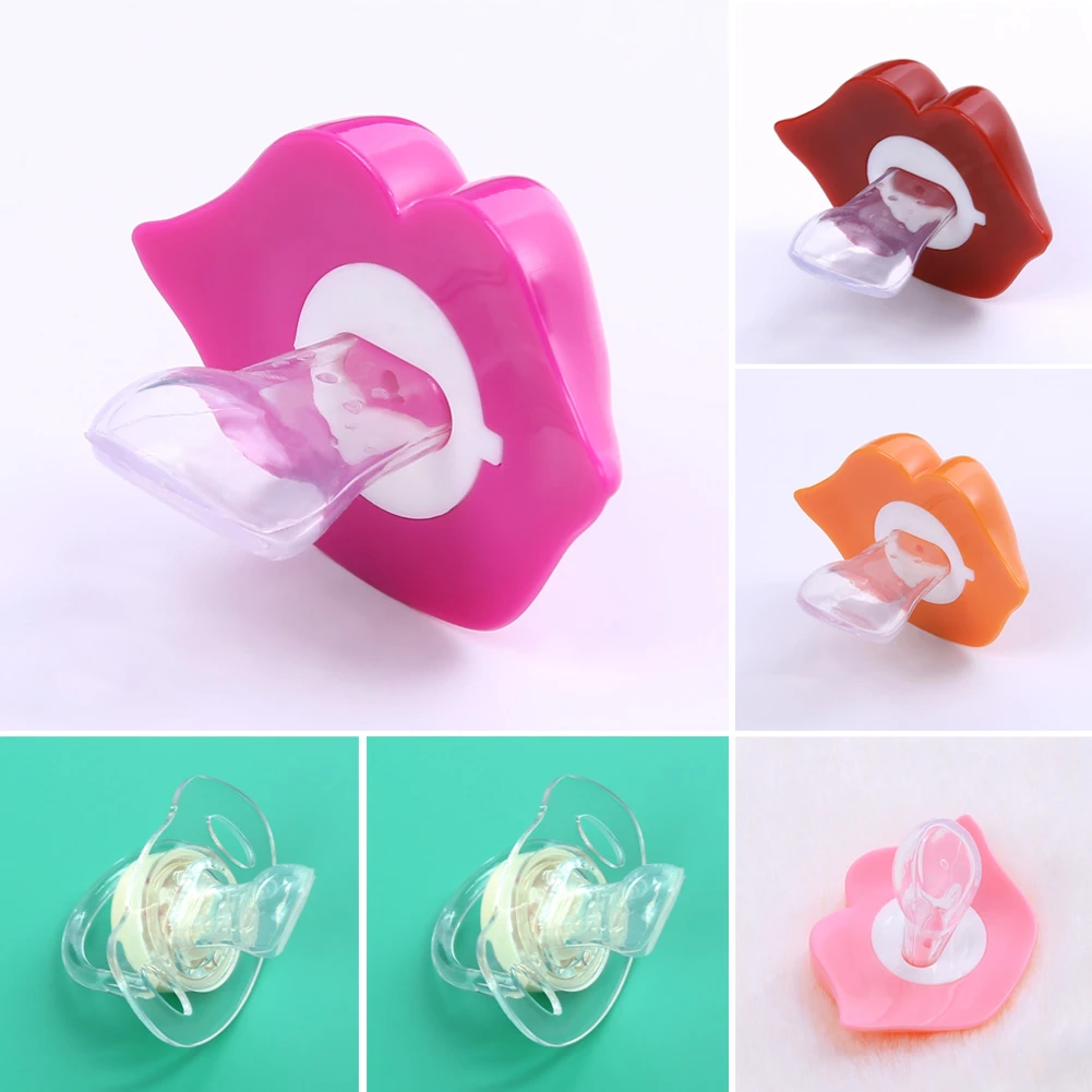 Baiser Bouche Forme Sucette Drole Bebe Nouveau Design Blague Blague Infantile Sucette De Dentition Tetines Factices Non Toxique Securite Bebe Sucette Aliexpress