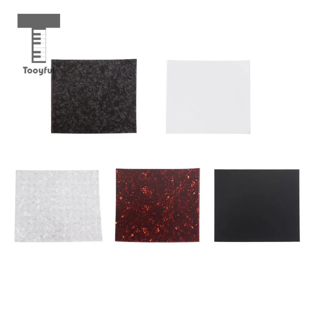 Tooyful 5 Color Electric Guitar Pickguard Scratch Guitar Material Blank Plate  #1