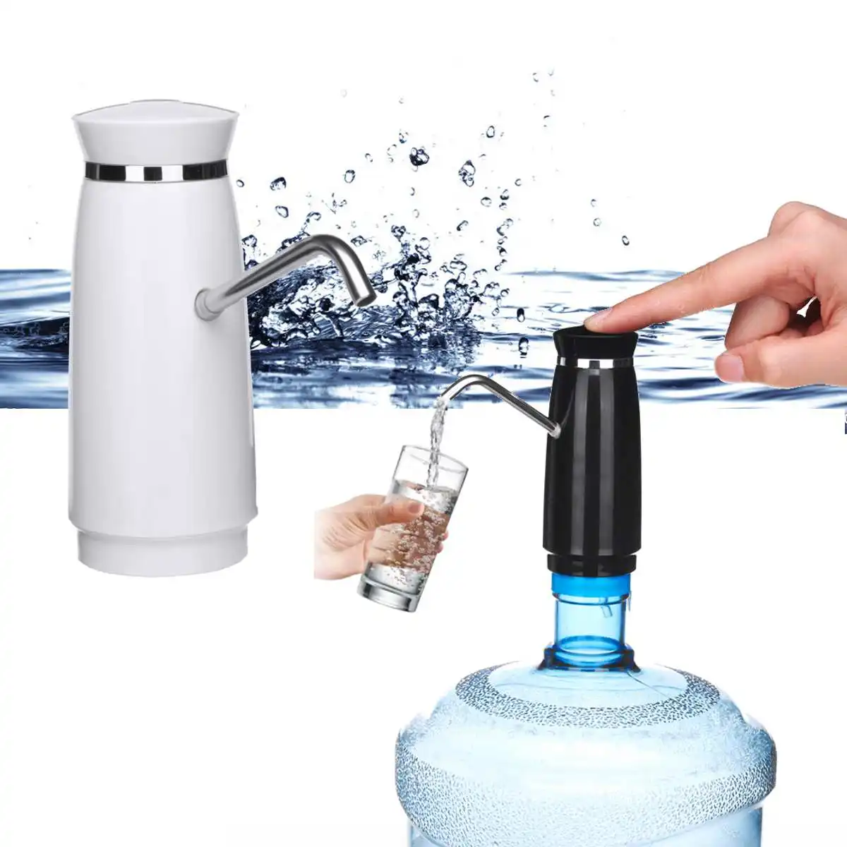 Беспроводной автоматический электрический портативный водяной насос диспенсер галлон бутылка питьевой воды с переключателем