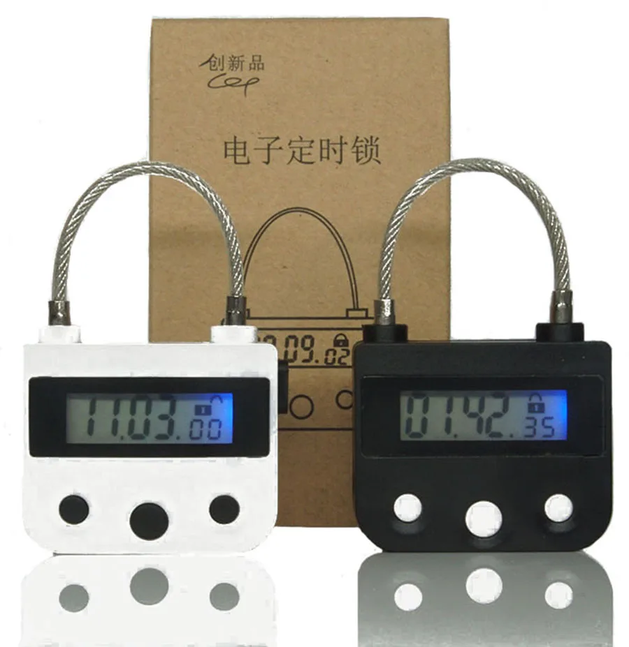 Цифровой таймер подзаряжаемый от USB висячий замок для БДСМ аксессуары бондажа