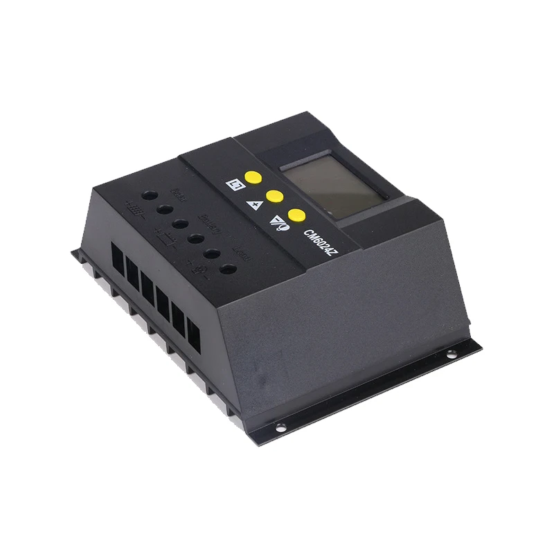 40A/50A/60A 12V/24V Auto Solar Charge Controller PWM Controllers LCD display Output Solar Panel PV Regulator