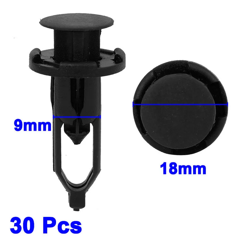 

30 PCS Bumper Retainer Clips Fasteners For Toyota