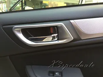 

Free Shipping Chromed Inner Door Handle Cover Bowl Trim For Subaru Outback 2015-2017 (B TYPE)