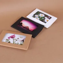 2100 шт. " х 6" складной Открытка упаковка Коробки, оконные коробки, открытки крафт коробки размер 15.5*10.2*0.5 см