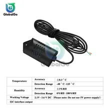 DC2.1V-3.6V SHT20 Temperature Humidity Sensor with Case Extension Cable Temperature Humidity Monitor Transmitter Sensor Module temperature and humidity sensor protection shell sht10 sht20 soil sht 83