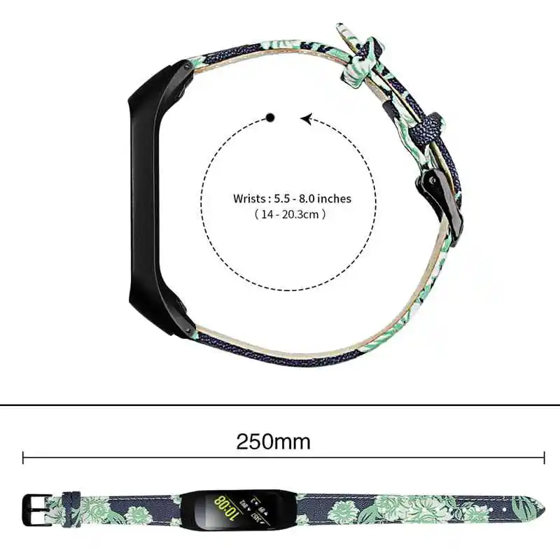 Oulucci классический кожаный ремешок для samsung galaxy ремешок классический для samsung часы fit-e SM-R375 ремешки для часов - Цвет: Style-B