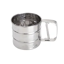 Новое поступление высокого качества сито для муки смесь ручной инструмент болт сито руководство сахарная глазурь шейкер из нержавеющей стали форма чашки AA