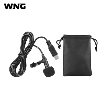 

Professional Mini USB External Mic Omni-directional Microphone with Collar Clip for GoPro Hero 3 3+/4
