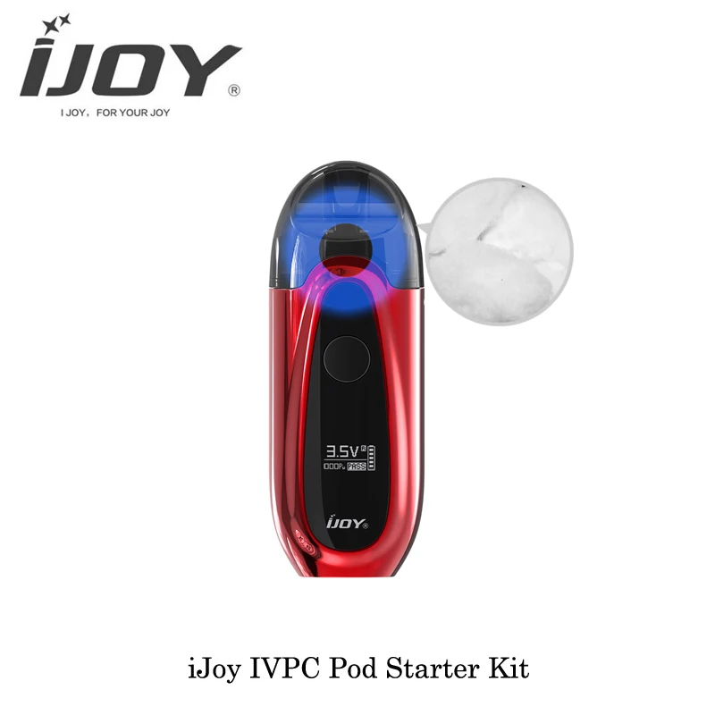 Электронная сигарета iJoy IVPC Pod стартовый комплект батарея 450 мАч OLED экран
