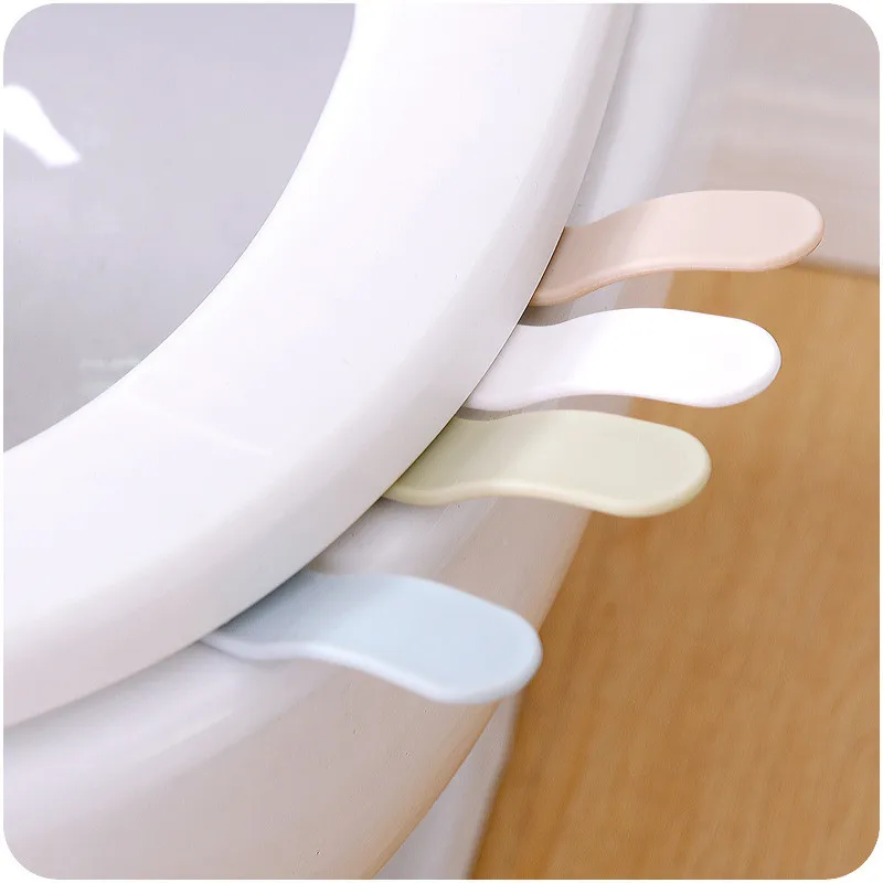 1pcs Portable Toilet Seat Lifters Convenient To Toilet Lid Device is Mention Toilet Potty Ring Handle Home Bathroom Products