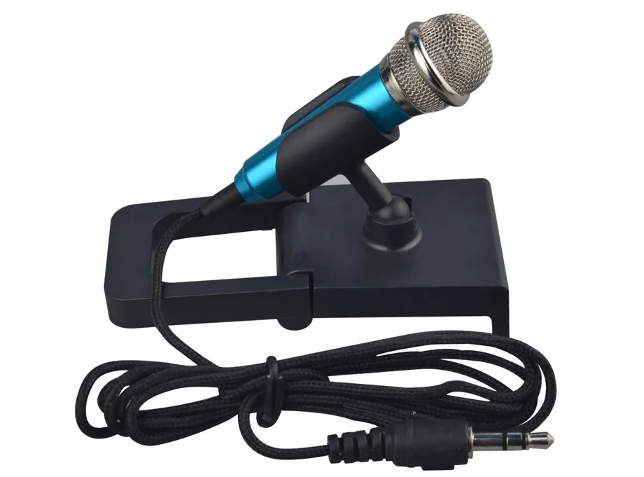 Мини 3,5 мм проводной Ручной микрофон пение караоке Запись микрофон для IOS iphone и Android samsung LG htc смартфон микрофон