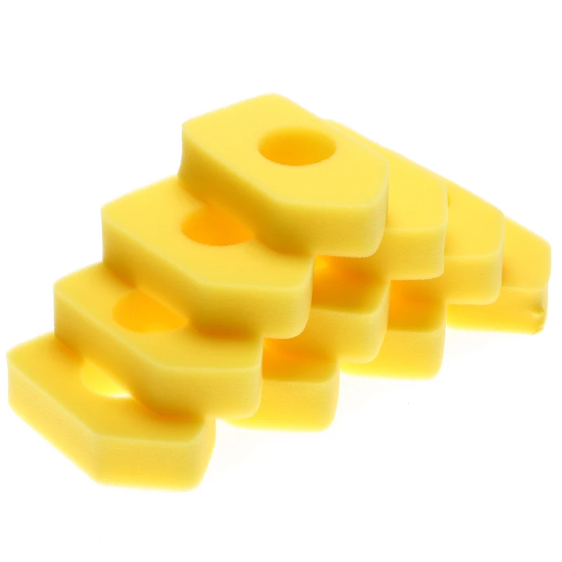 Buy 10pcs Yellow Foam Air Filter Kit Universal Lawn