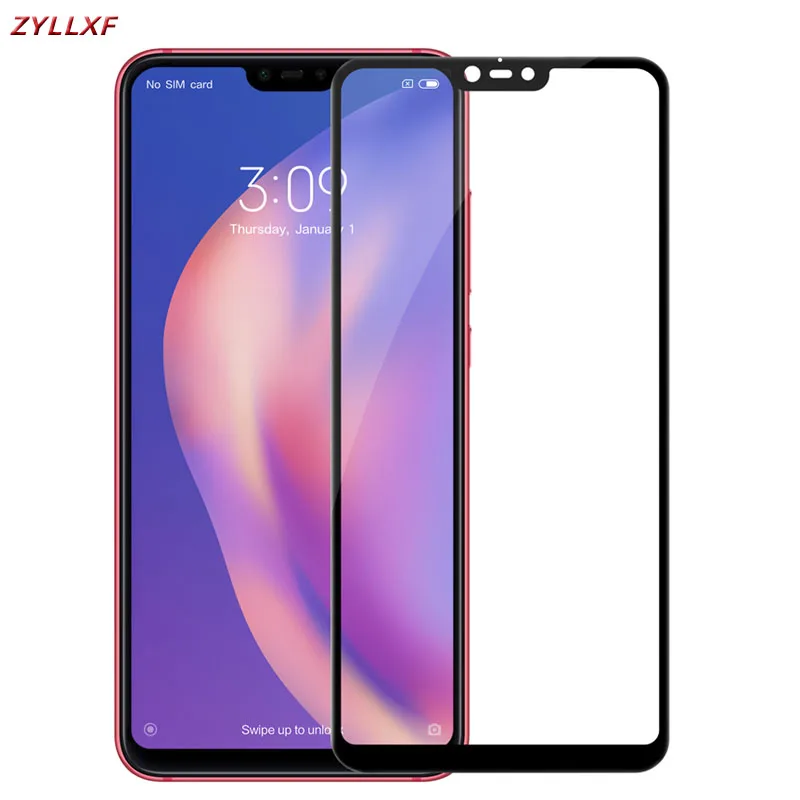 2 шт./лот для Xiaomi Mi 8 Lite закаленное стекло полное покрытие защитная пленка 9H 2.5D Mi8