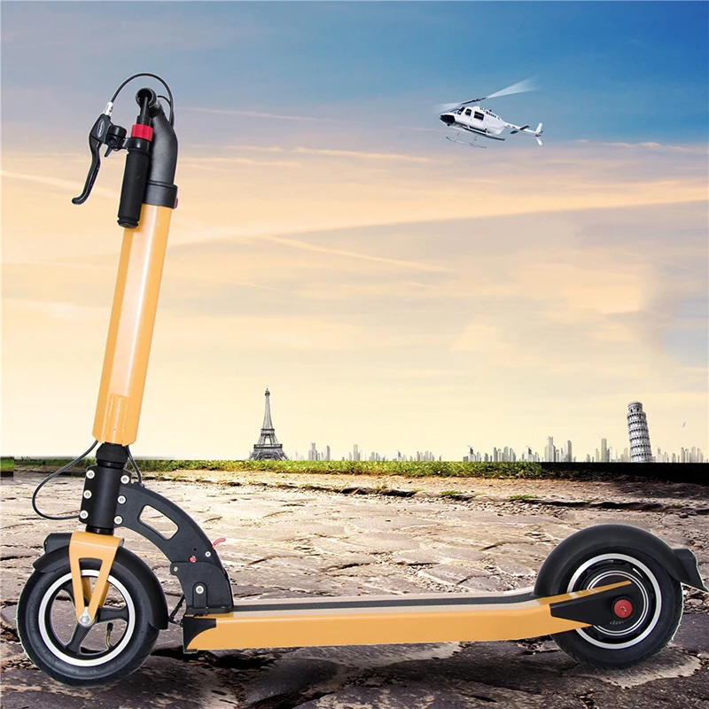 

Folded electric scooter for adult portable citycoco compact small size light weight and easy to carry Fashionable and beautiful