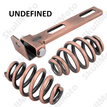 

Hight Quality Motorbike Parts Copper 3" Solo Seat Barrel Spring Bracket Mount For Harley Chopper Cafe racer UNDEFINED