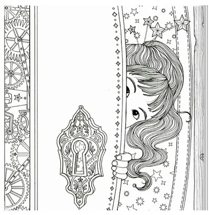 The Time Chamber Colouring Book Coloring Relieve Stress Kill Graffiti Painting Drawing In Photo Albums From Home Garden On Aliexpress