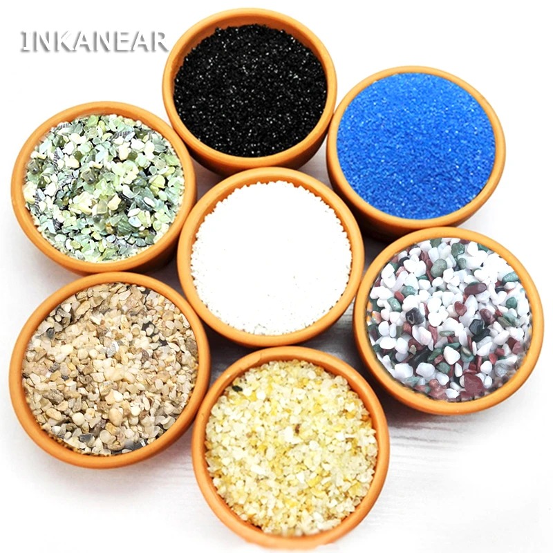 Koop Micro landschap Tuin decoratie zand aquarium fontein beeldje mini steen miniaturen terrarium ornament DIY accessoires