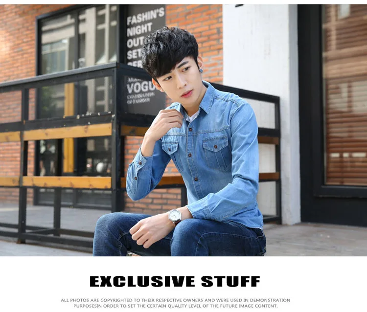 Großhandel HO 2019 Herren Jeanshemd Kultivieren Sie Ihre Eigene Moralität Persönlichkeit Trend Revers Denim Hemd Joker Cowboy Von Runlione, $35.91 Auf Großhandel HO 2019 Herren Jeanshemd Kultivieren Sie Ihre Eigene Moralität Persönlichkeit Trend Revers Denim Hemd Joker Cowboy Von Runlione, $35.91 Auf