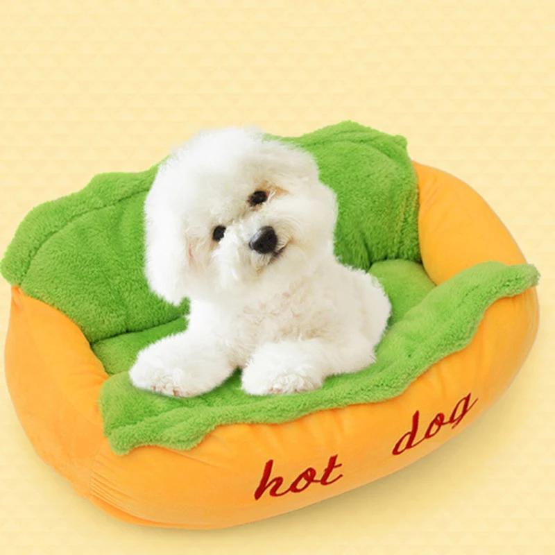 

KIYUE Beds For Small Dogs Puppy Warm Cat Sofa Pet Supplies Dog Kennel Pet Mat Hot Dog Portable Removable Washable