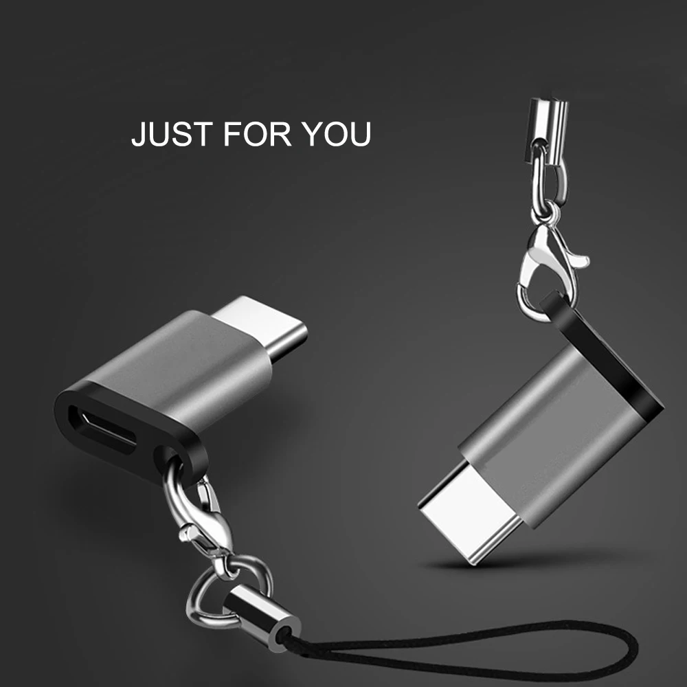 PUJIMAX адаптер Micro USB к TypeC сплав чехол Android Micro USB разъем к TypeC для huawei для Xiaomi с адаптерами для ключей